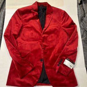 Brand new Men's Red velvet Blazer